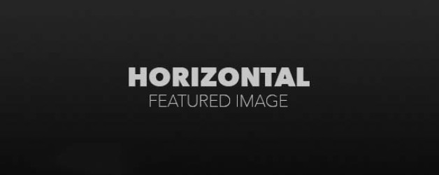 Horizontal Featured Image